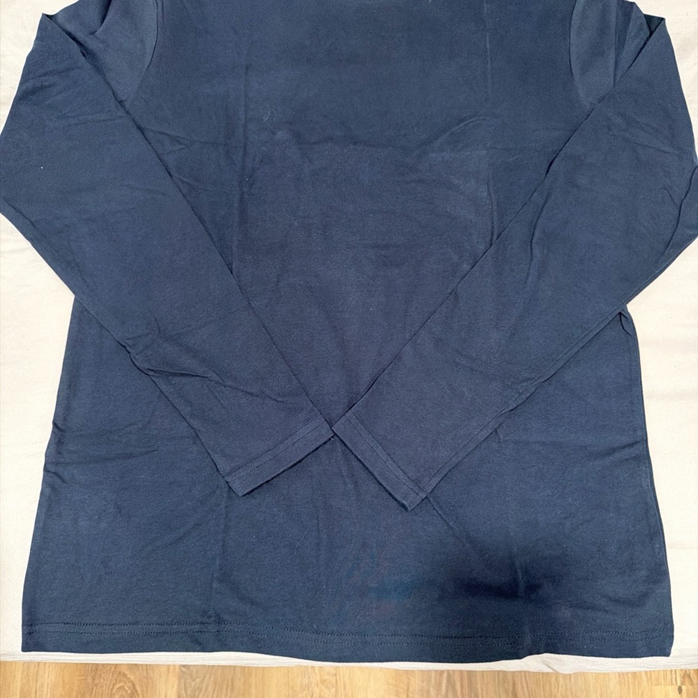 Classic Navy Long Sleeve Tee